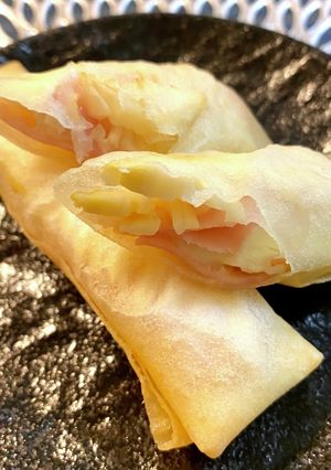 アレンジ春巻き★たけのこ入りハムチーズ-レシピのメイン写真