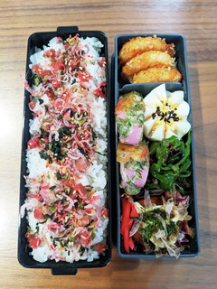中学生男子弁当-レシピのメイン写真