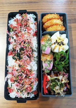 中学生男子弁当-レシピのメイン写真