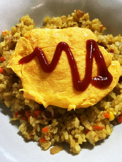 カレーのオムライス-レシピのメイン写真
