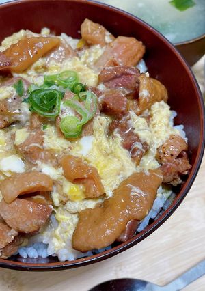やきとり缶親子丼-レシピのメイン写真