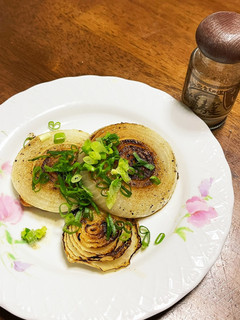 簡単☆カレー風味新玉ねぎステーキ-レシピのメイン写真