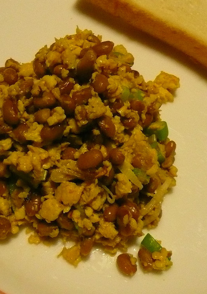 ふわふわ納豆炒りたまご-レシピのメイン写真