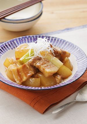 大根と豚バラ肉のオイスターソース煮込み-レシピのメイン写真