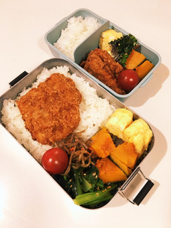 息子、娘弁当 23/4/19-レシピのメイン写真