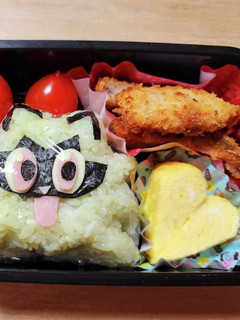 ニャオハ♪ポケモンキャラ弁-レシピのメイン写真