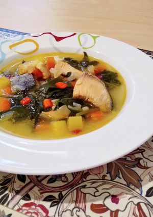 サーモンのスープ❀トルコ料理-レシピのメイン写真
