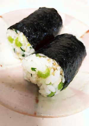 菜飯♡おにぎり-レシピのメイン写真
