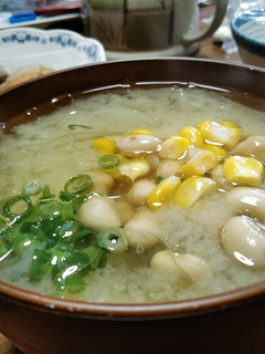 大根シリシリとサラダ豆の お味噌汁-レシピのメイン写真