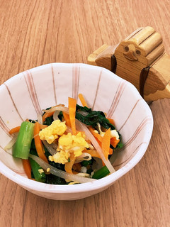 【大崎市】山吹あえ【学校給食】-レシピのメイン写真