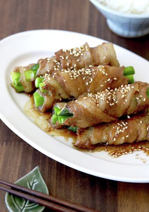 豚バラで!アスパラの肉巻き-レシピのメイン写真