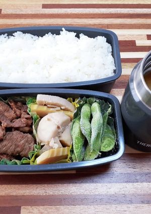 高校生男子お弁当23年4月19日-レシピのメイン写真