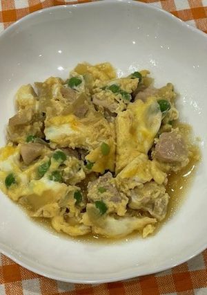 グリンピースの卵とじ-レシピのメイン写真