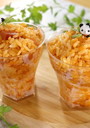 レンジで簡単！ケチャップライス-レシピのメイン写真