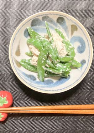 スナップエンドウのマヨ和え-レシピのメイン写真