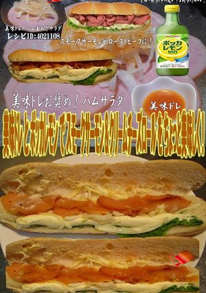 美味ドレレモンスモークサーモン＆クリーム-レシピのメイン写真