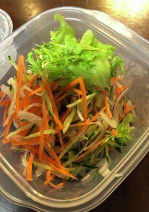 速攻♪カット野菜（サラダ・付け合せ野菜）-レシピのメイン写真
