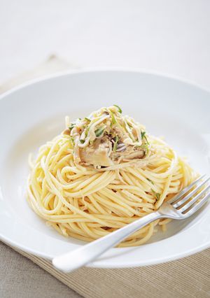 シーチキンときのこの和風パスタ-レシピのメイン写真