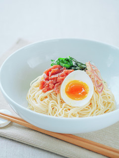 梅の冷やしそうめん-レシピのメイン写真