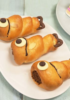 こどもの日に♪こいのぼりチョココロネ-レシピのメイン写真