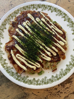 豆乳チーズと大豆ミート入りベジお好み焼き-レシピのメイン写真