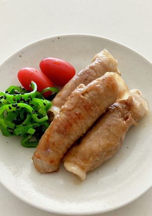 豚もも肉の大葉チーズ巻き-レシピのメイン写真