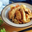 材料2つ☆鶏胸肉と筍のオイスター炒め。