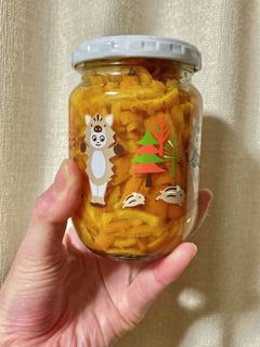 ミカン(タンカン)の皮の蜂蜜漬け-レシピのメイン写真