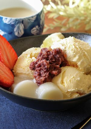 糀あんこのアイスクリームぜんざい-レシピのメイン写真