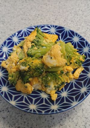 お弁当に!レンジで簡単ブロッコリー&卵-レシピのメイン写真