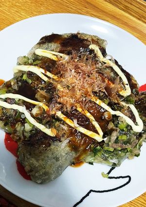 ねぎ焼き風焼き春巻き-レシピのメイン写真