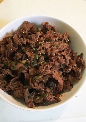 牛肉のニンニク葱炒め-レシピのメイン写真