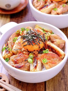 ねぎま風焼き鳥丼-レシピのメイン写真