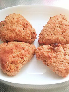 オートミールと米粉と大豆粉のスコーン-レシピのメイン写真