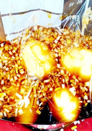 玉ねぎの麻薬卵！！-レシピのメイン写真