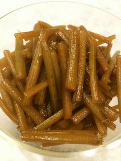 ふきの佃煮-レシピのメイン写真
