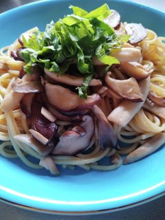 3種キノコの和風パスタ-レシピのメイン写真