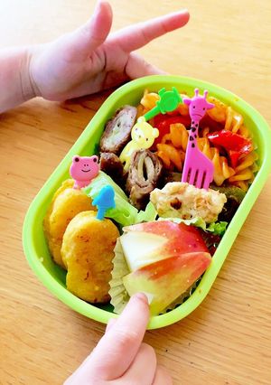 動物園弁当-レシピのメイン写真