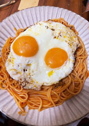 媒体ケチャップスパゲティ-レシピのメイン写真