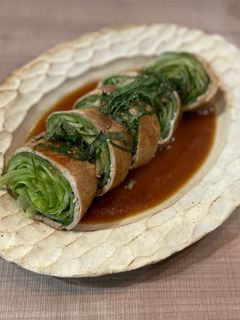 大葉とレタスの肉巻き-レシピのメイン写真