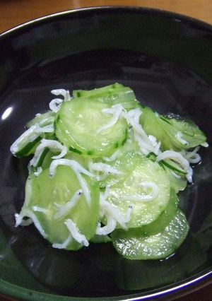 きゅうりとしらすの酢の物-レシピのメイン写真