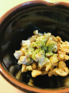 毎日の納豆●鶏皮の揚げ焼き-レシピのメイン写真
