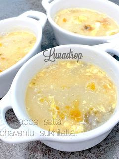 梅と卵のスープ-レシピのメイン写真