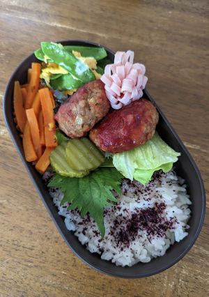 JK☆春のハンバーグ弁当♪-レシピのメイン写真