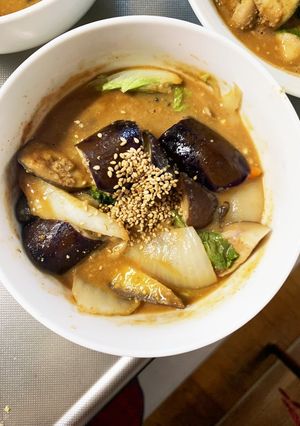 根菜茄子きな粉コク旨オイ味噌味野菜炒め-レシピのメイン写真
