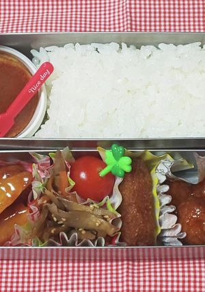 中学生のお弁当 2023.4.20-レシピのメイン写真