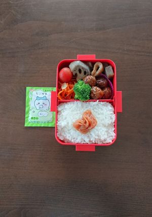 中学生女子弁当2023.4.20-レシピのメイン写真