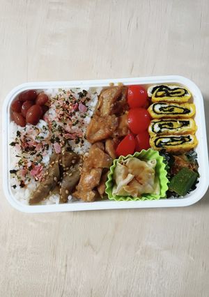 高校生のお弁当2023.4.20-レシピのメイン写真