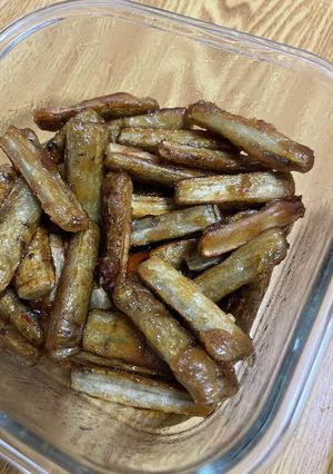 ポリポリごぼうの甘辛-レシピのメイン写真