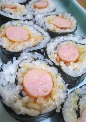 ☆ウインナーのクルクル海苔巻き☆-レシピのメイン写真
